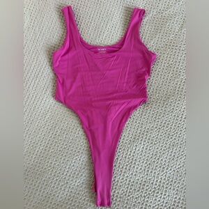 Plumb Pink Women's Bodysuit